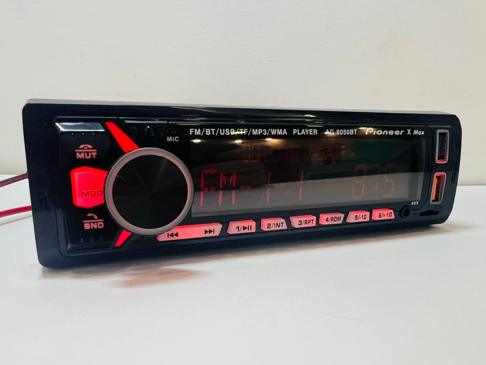 AG-8050BT, Второй уровень, магнитола 12-24V / Автомагнитола (1 DIN)