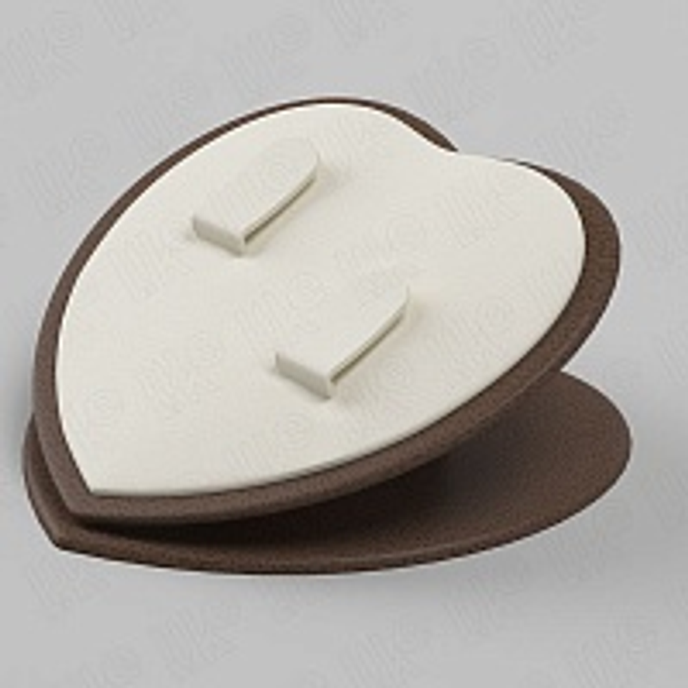 Подставка для 2 колец/сердечко/2 вертикальных язычка/накладка/основание