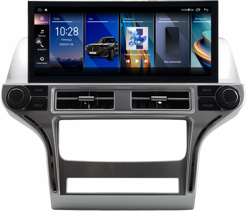 Магнитола для Jeep Grand Cherokee WK2 2010-2013 - Kuberg монитор 12.3" в стиле LEXUS на Android 12, 2К экран, Быстрая, CarPlay, 4G SIM-слот