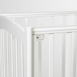 Детская кроватка Mr Sandman Pocket Base маятник продольный 01 Белый