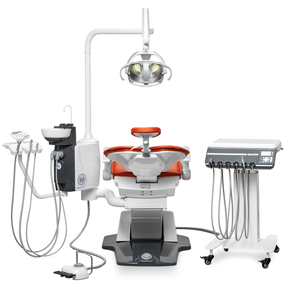Стоматологическая установка Woson WOD 730 с подкатным блоком