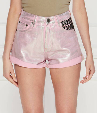 Шорты One Teaspoon - розовый(26115)