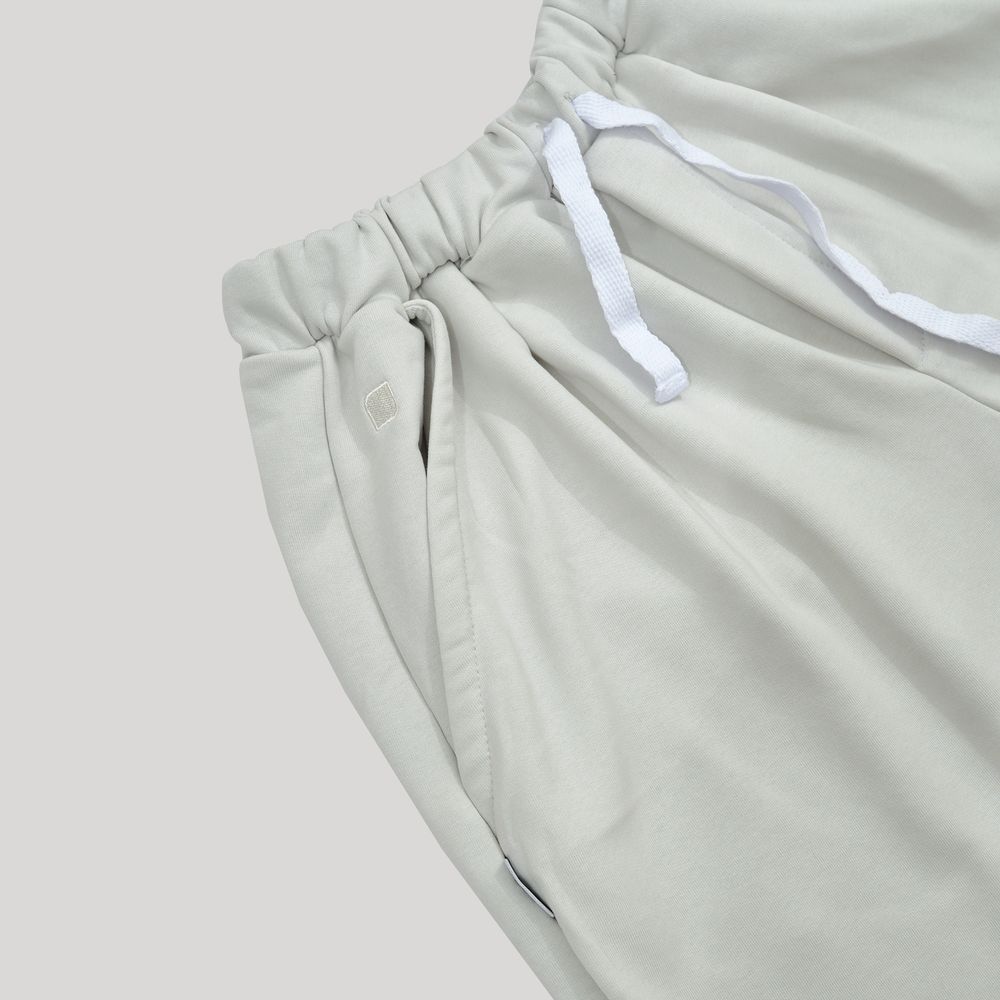 Шорты One Two Baggy Logo Grey Glacier