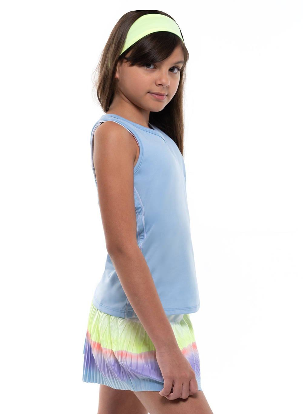 Футболка для девочки Lucky in Love Going Wild V-Neck Cutout Tank Girls - cloud
