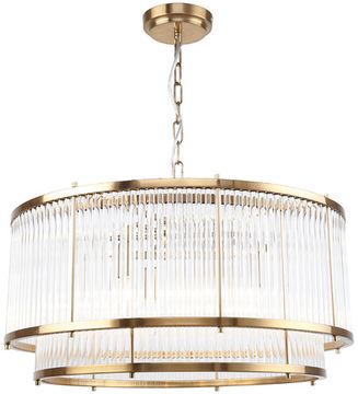 Люстра подвесная 6*Е14 2143/05/06P бронза Two-one Stilfort