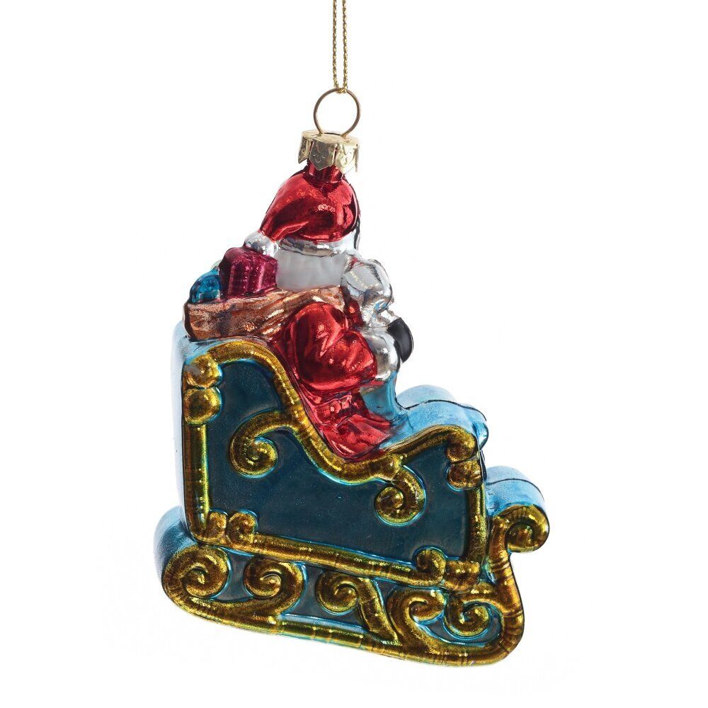 GAEM Украшение новогоднее "Дед Мороз", L8,5 W3,5 H12 см, 3в.