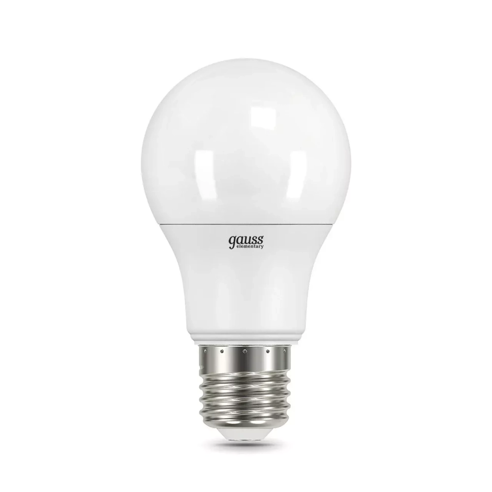 Лампа Gauss LED Elementary A60 7W E27 560lm 6500K  23237А
