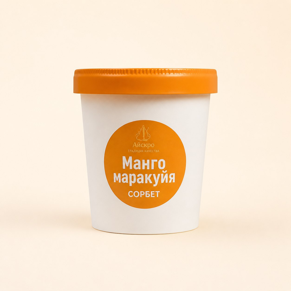 Сорбет, МАНГО-МАРАКУЙЯ, 80 гр