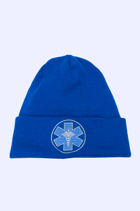 Шапка с шевроном Звезда жизни Кадуцей  MedicLine