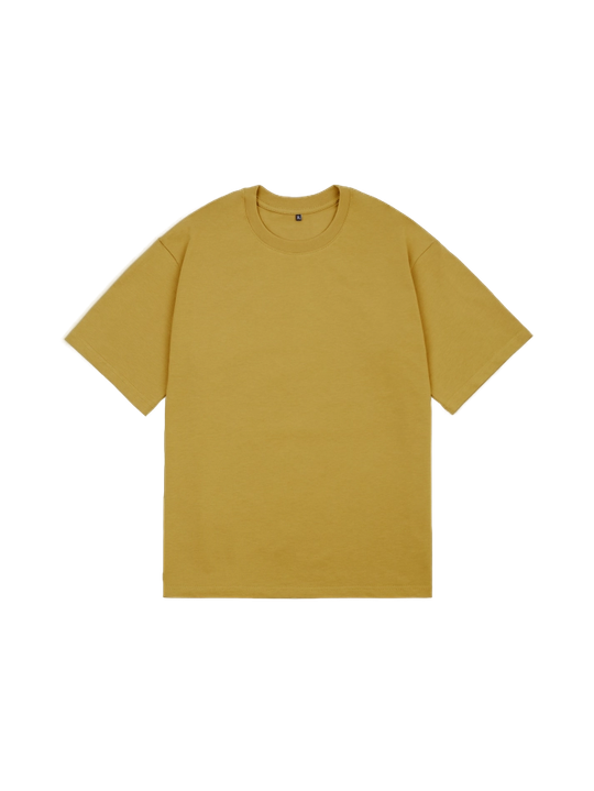 Футболка оверсайз (горчичный) 230 г