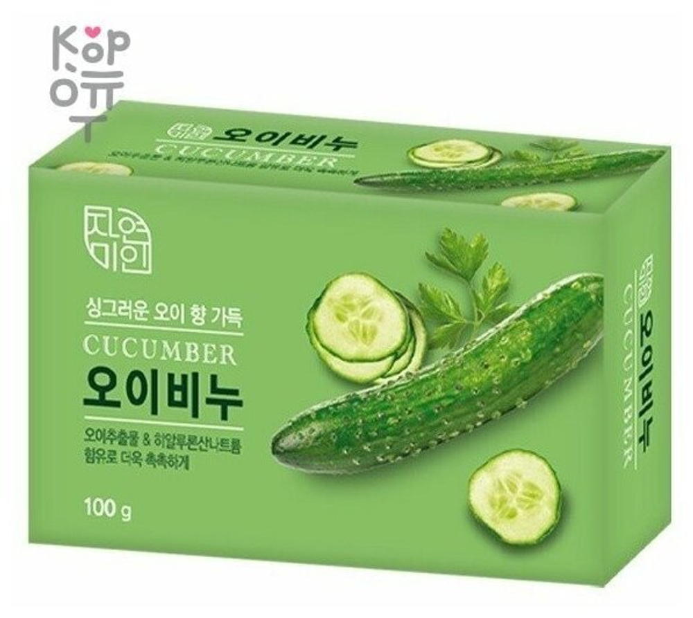 Mukunghwa Soap Мыло огуречное, 100 гр Moisture Cucumber Soap 100g 100гр