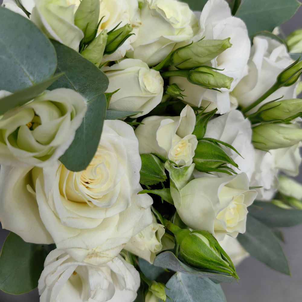 Букет невесты и бутоньерка