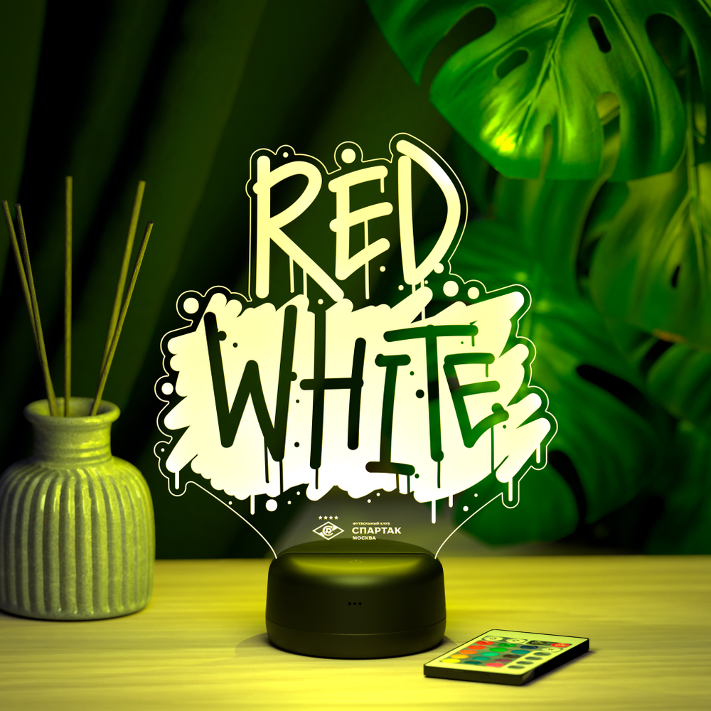 Светильник "Red White - Спартак"