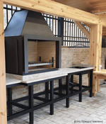 Открытая каминная топка АСТОВ ОПС 900 У