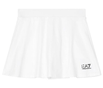 Теннисная юбка EA7 Tennis Pro Mini - brilliant white