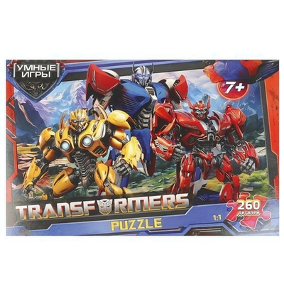 Пазл 260эл. "Трансформеры" в коробка 4660254420038 (Умные игры)