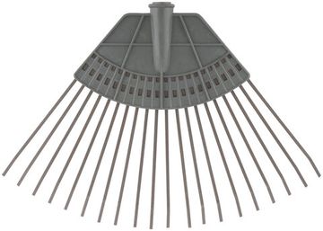 Грабли веерные пластинчатые (пластмассовая основа),20 зубьев, 310х450 мм, без черенка