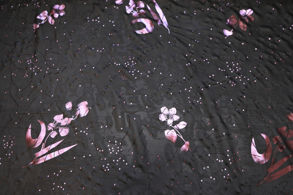 Шифон набивной