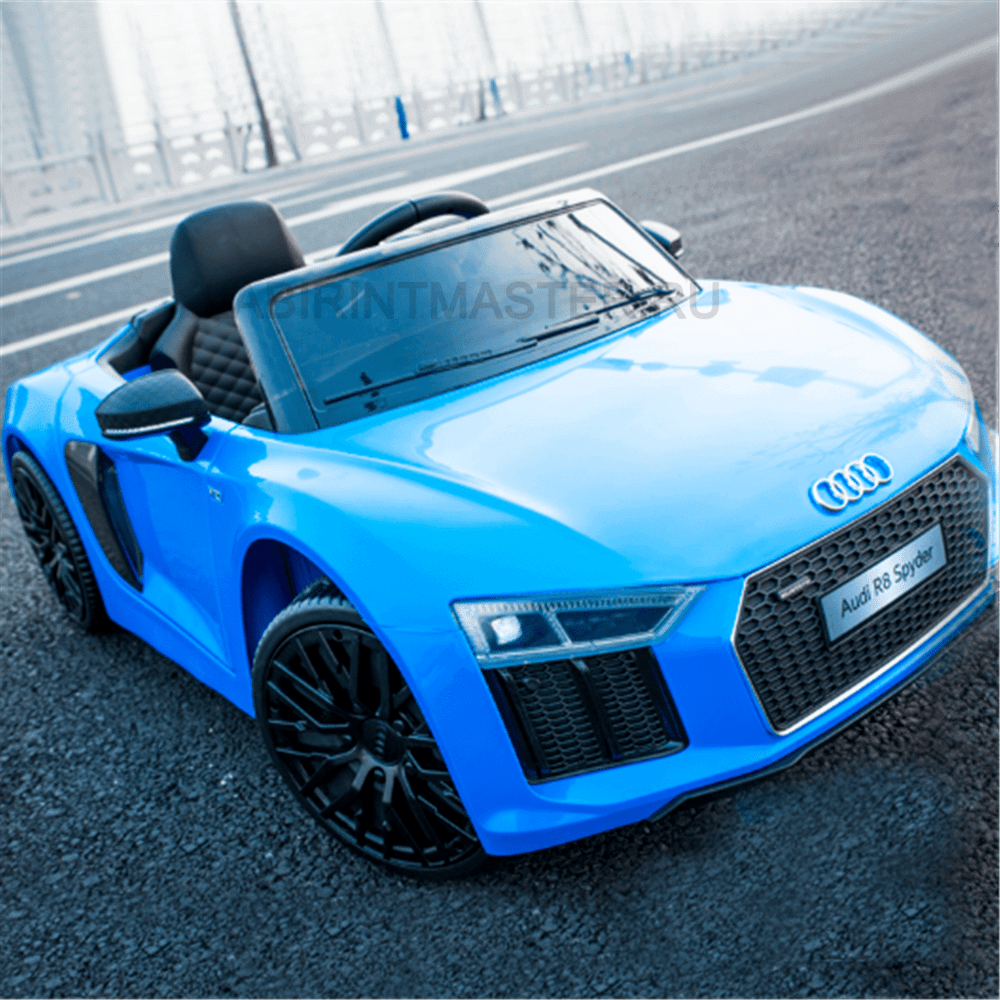 Детский электромобиль "AUDI R8" 12V,синий