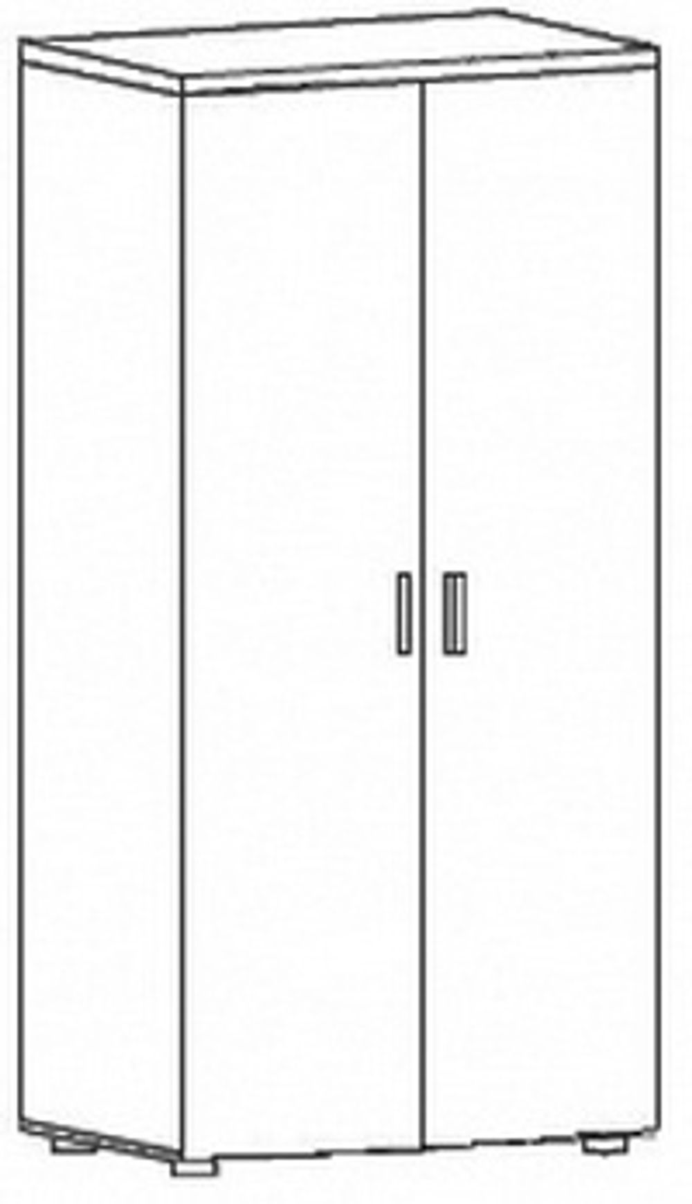 Шкаф для документов Лидер 82.12