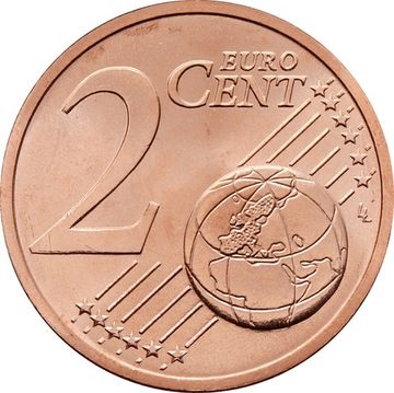 2 евроцента 2015 Эстония (2 euro cent)