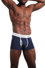 Мужские боксеры с гульфиком из хлопкового материала (Размер: XXL) (Цвет: красный)