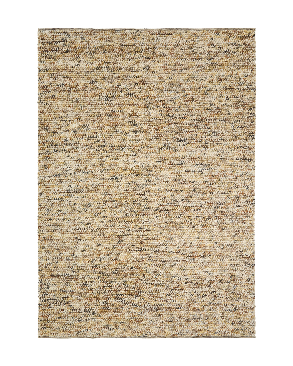 Разноцветный ковер Elanis из шерсти букле 200 x 300см