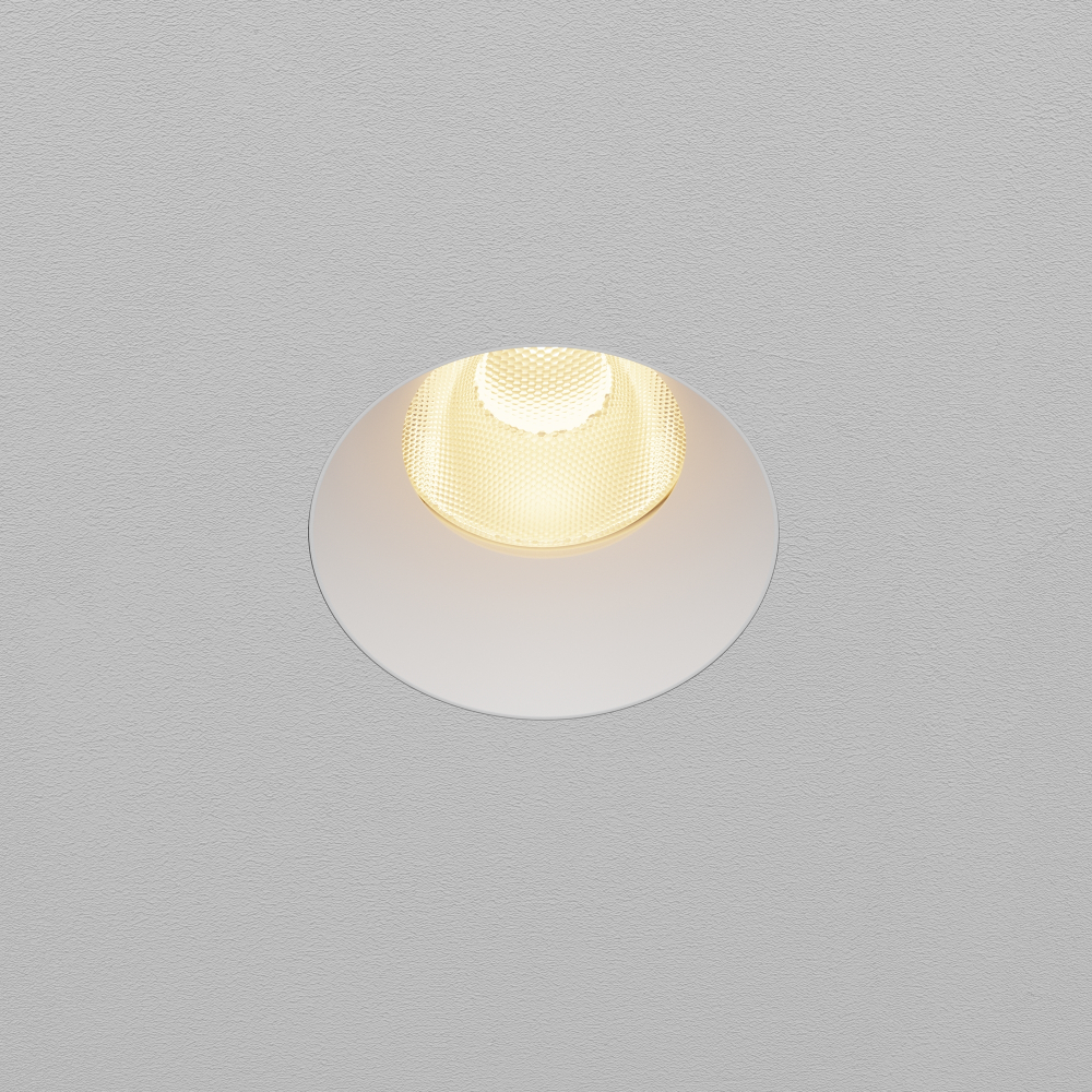 Встраиваемый светодиодный светильник Maytoni Dip DL121-15W-2.7K-TRS-W