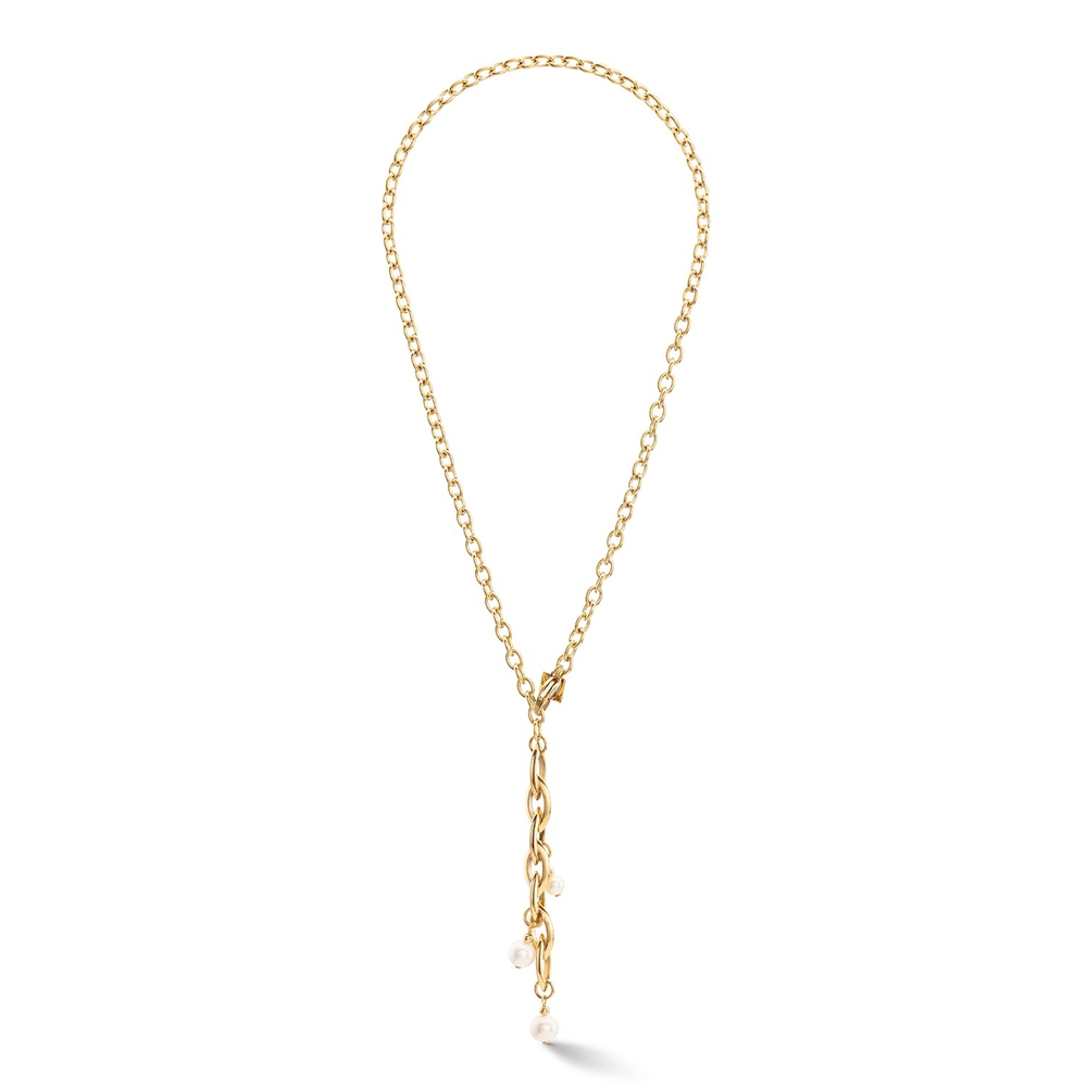 Колье Coeur de Lion White-Gold 1119/10-1416