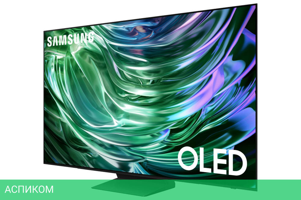 Телевизор Samsung QE55S90DAUXRU Series 9 черный графит