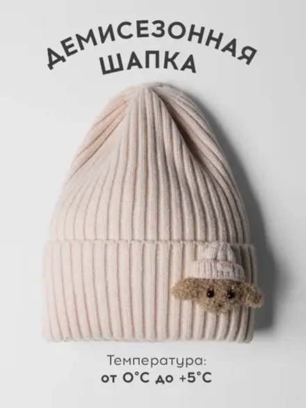 Шапка детская на осень