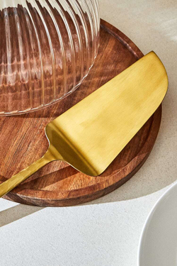 ZARA HOME ЛОПАТКА ИЗ НЕРЖАВЕЮЩЕЙ СТАЛИ, ЗОЛОТОЙ