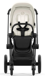 Коляска Cybex Priam IV Matt Black complete Cloud G Fog Grey Base G 4 в 1 Off White
