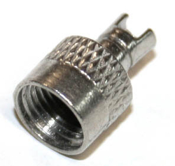 Колпачок для A/V стальной никелированный с отвёрткой для золотника.VLX-VC03