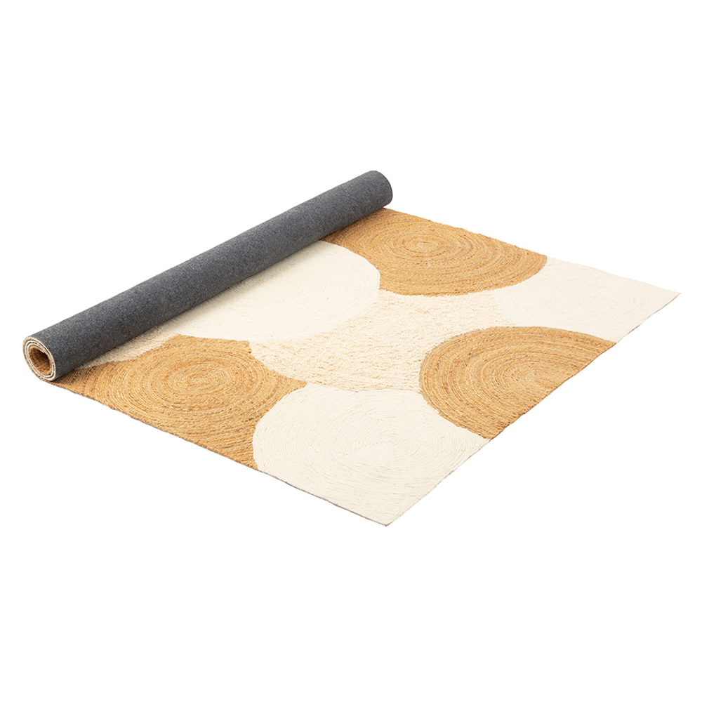 Ковер из джута, шерсти из хлопка agra из коллекции ethnic, 160х230см