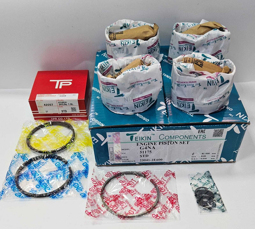 Поршни Teikin с кольцами TP STD G4NH