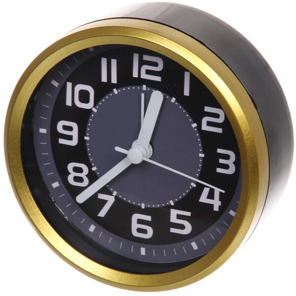 Будильник «Круг» бронза 9,5см 6632