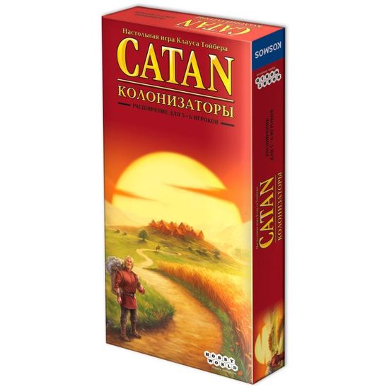 Настольная игра: Catan: Колонизаторы. Расширение для 5-6 игроков
