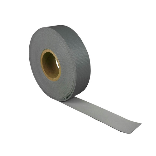 Монтажная лента Ру-флекс ПРОМ ПОЛИМЕР, длина 25м, ширина 100мм, толщина 1,2мм, полимерная, серая