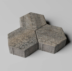 Тротуарная плитка СОТЫ - Листопад гранит Старый замок