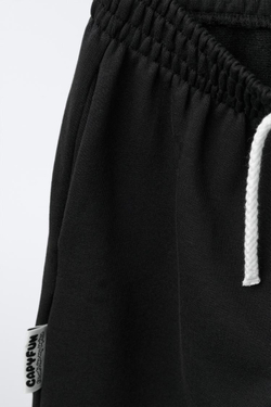 ZARA БРЮКИ WIDE LEG ИЗ МЯГКОЙ ТКАНИ CAPIBARA CAPYFUN ©, ЧЕРНЫЙ