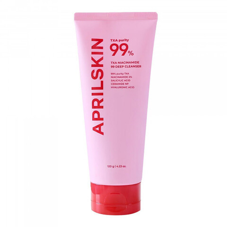 APRILSKIN Глубокоочищающая пенка для умывания с транексамовой кислотой и ниацинамидом TXA Niacinamide Toning Shot 99 Deep Cleanser (120 г)