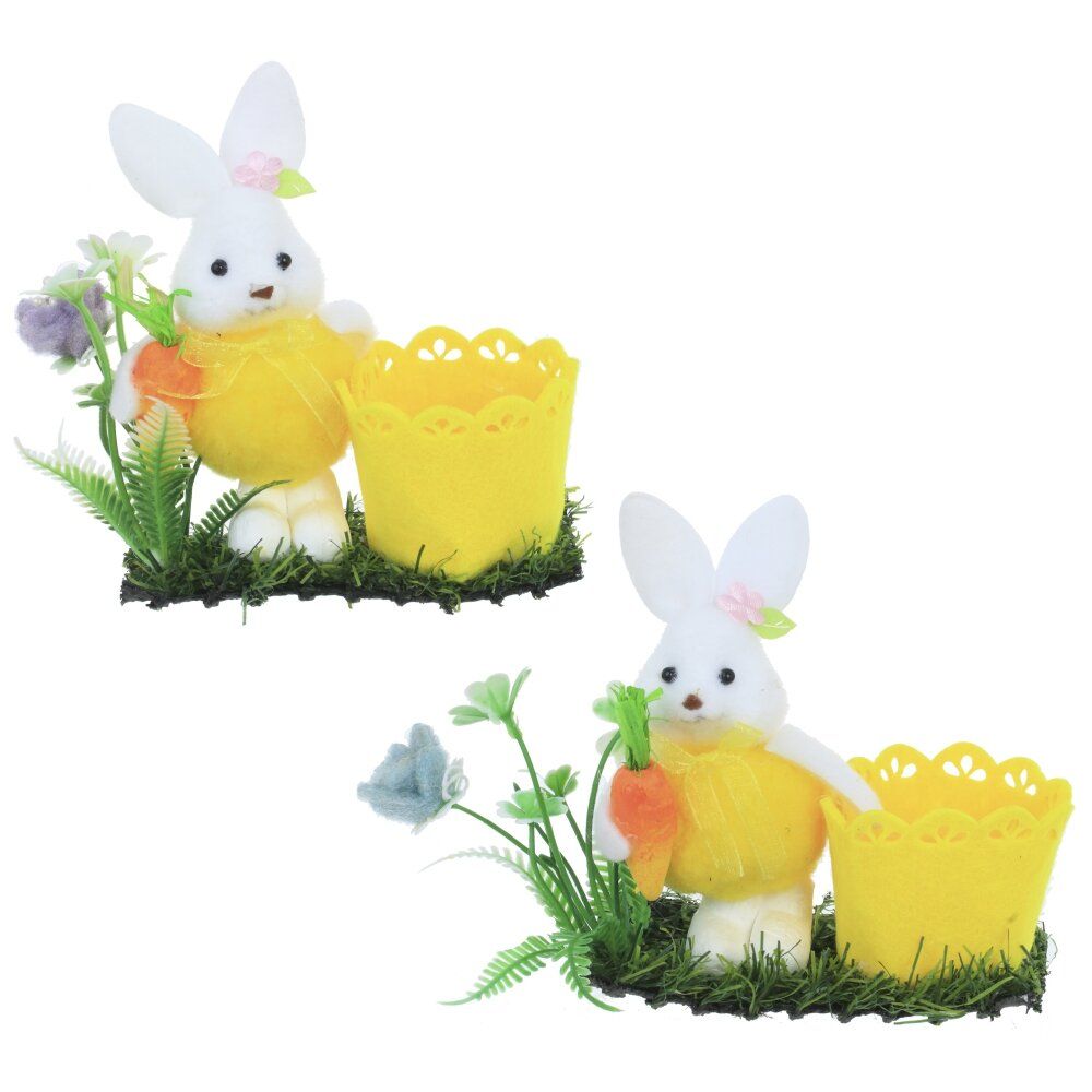 GAEM Подставка для яиц "Заяц", L15 W7 H14 см, 2в.