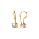 Серьги из золота 585 пробы