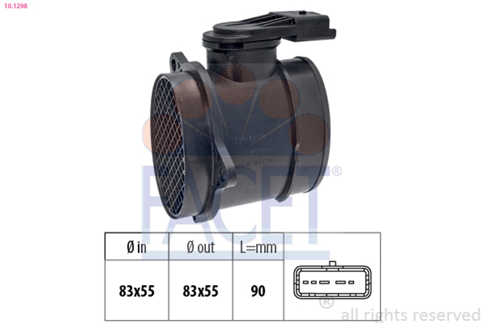 FACET - 101298-FAC - Mass Air Flow Sensor