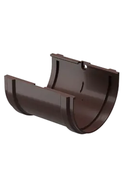 Соединитель желобов Premium, шоколад Döcke (Деке)