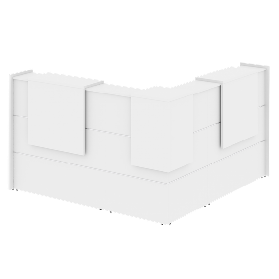 Onix Ресепшн O.R-K-24 Белый Бриллиант 1968*1968*1187