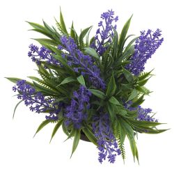 GAEM Цветочная композиция "Лаванда", L10 W10 H25 см