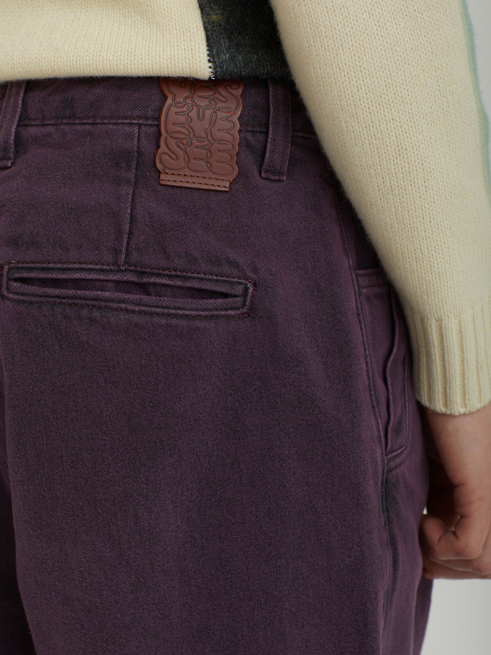 Мужские Джинсы Two Tucked Hairy Denim