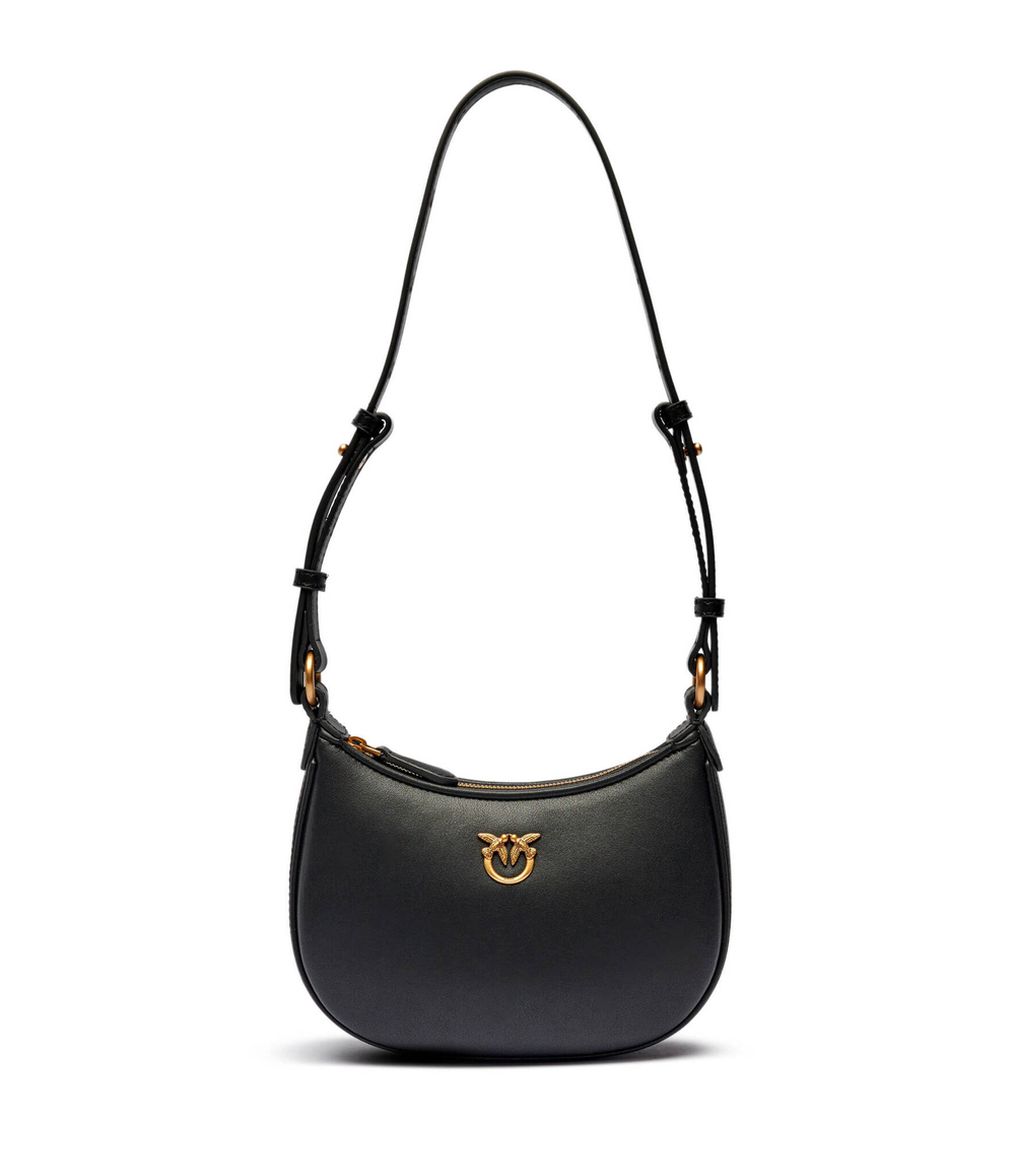 Кожаная сумка через плечо HALF MOON BABY Pinko - черный(103538 A0F1)